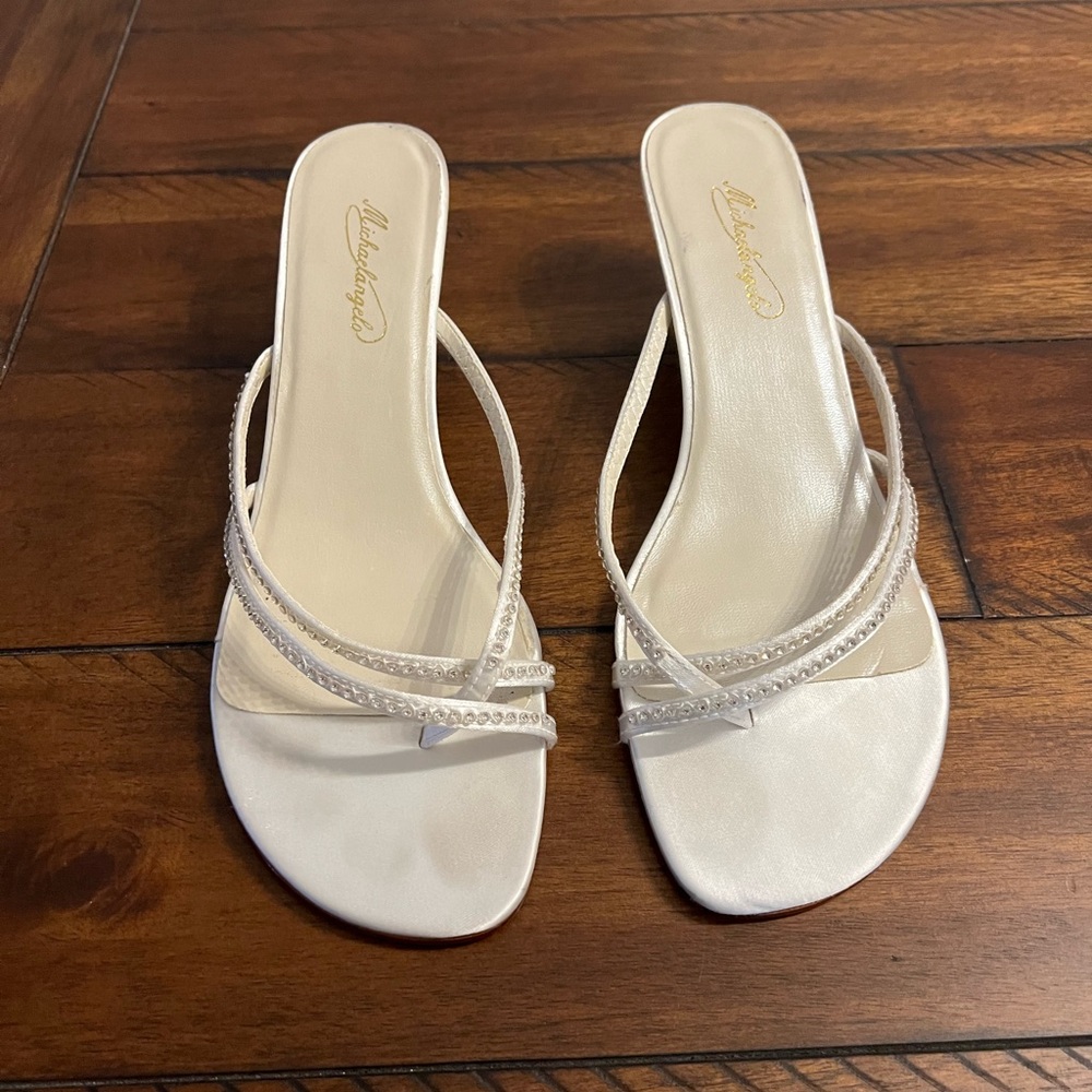 Michaelangelo Marly Bridal Sandal Size 11 M
